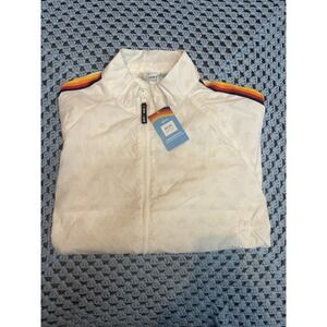 ALDI 2024 Gear White Windbreaker Size MEDIUM | NEW MARCH 2024 -NWT